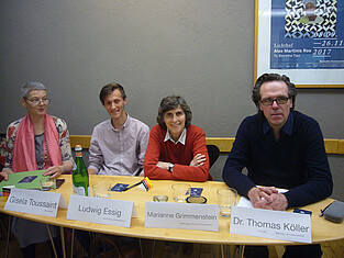 Marianne Grimmenstein-Balas, Ludwig Essig, Thomas Köller und Gisela Toussaint